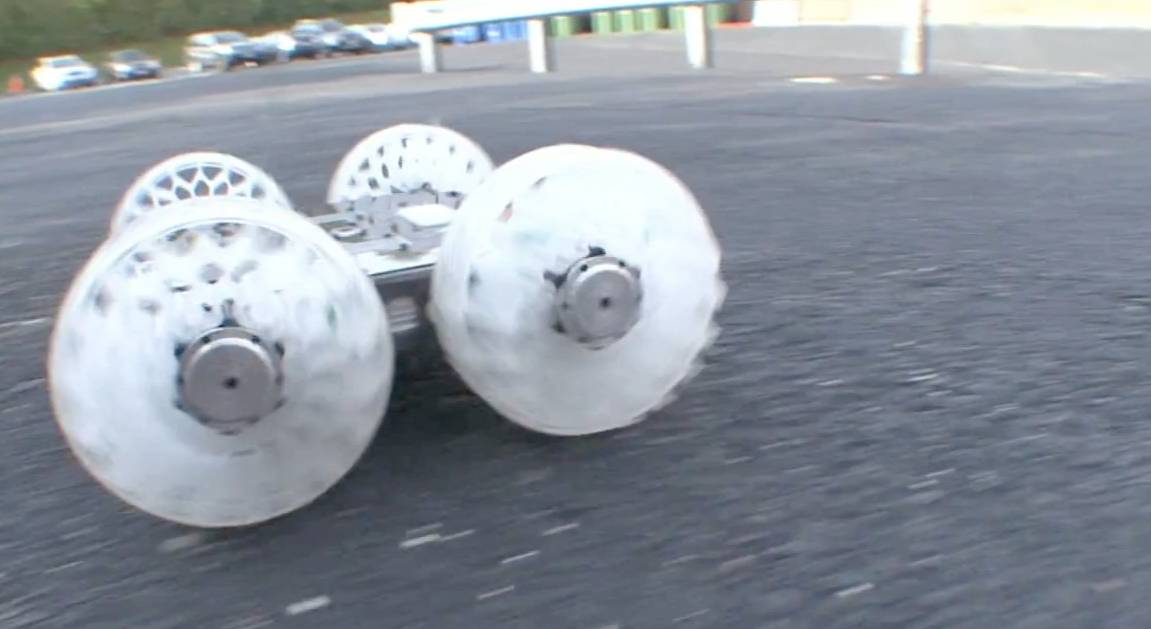 sand flea jumping robot