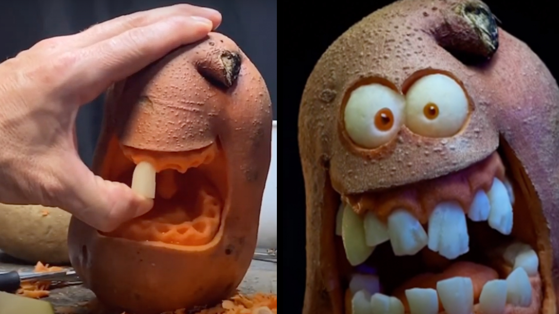 Artist Sculpts A (Creepy) RealLife Potato Head RTM RightThisMinute