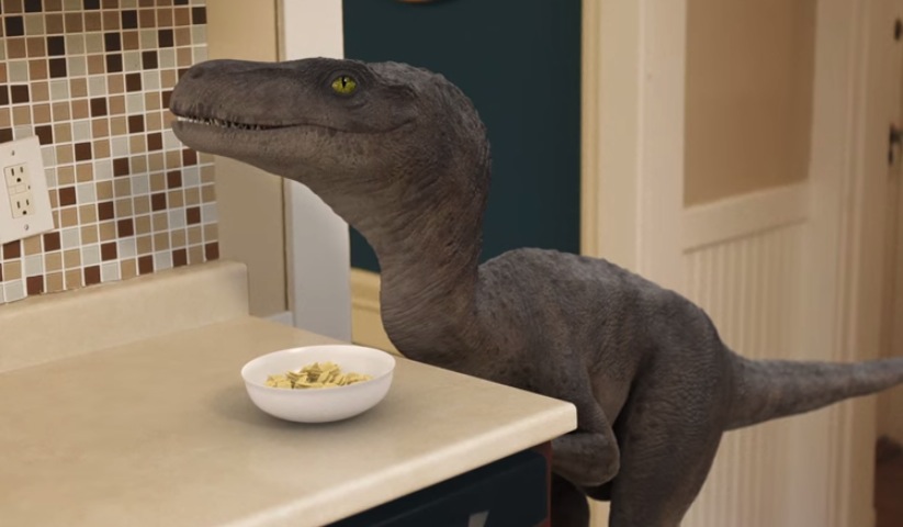 dinosaur cat toy