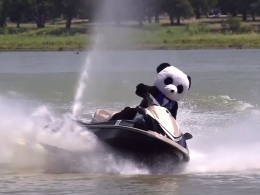 nerf guns pandas make everything better at lake house rtm
