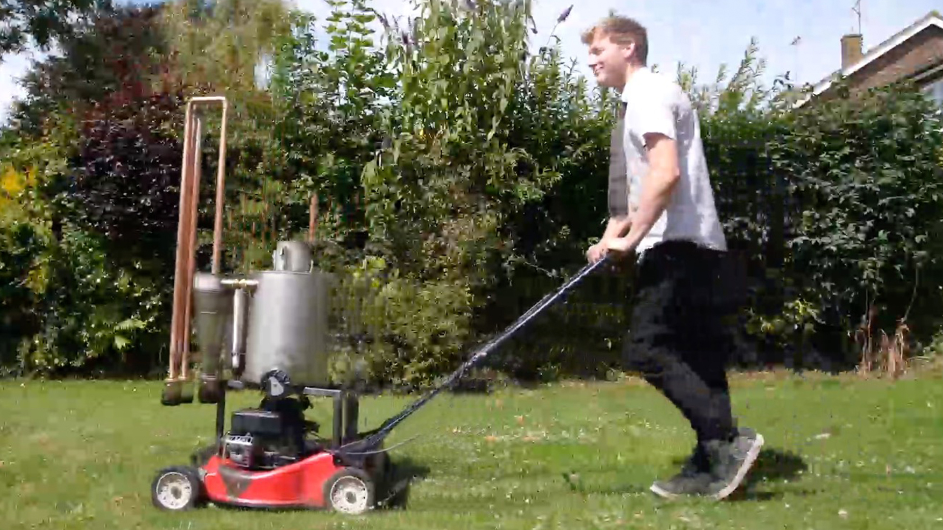 Notice Anything Unusual About Colin Furze's Lawn Mower? | RTM ...