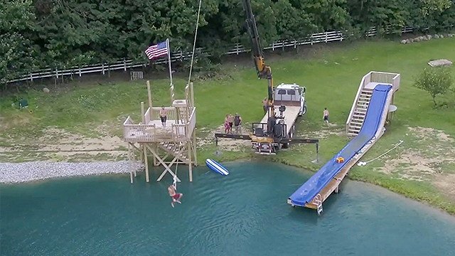 Backyard Crane Rope Swing? Leave It To Roman Atwood | RTM 